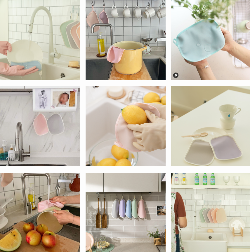 잔여세제 헹굼수세미 닥터퐁 5개세트