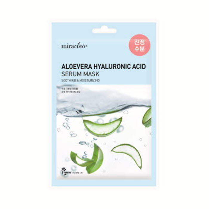 미라클레어 알로에베라 히알루론산 세럼 마스크 23ml x 10팩 대표이미지 섬네일