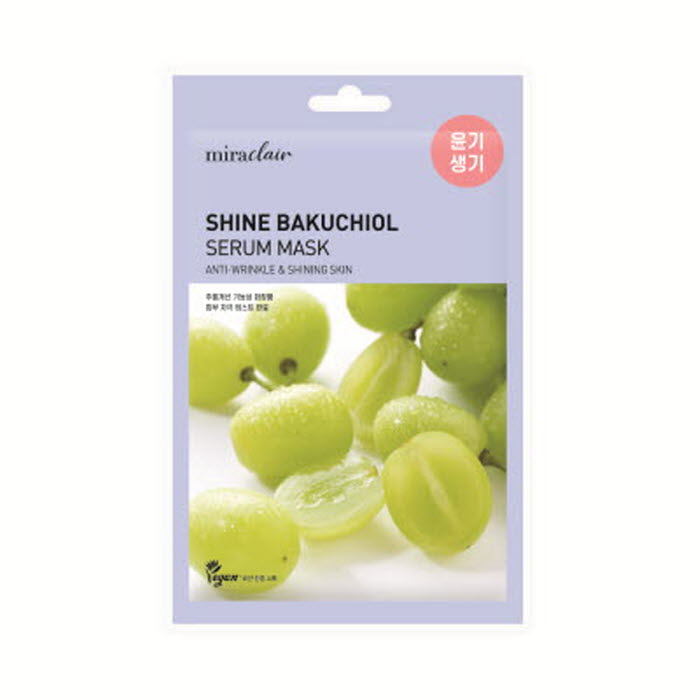미라클레어 샤인 바쿠치올 세럼 마스크 23ml x 10팩 대표이미지 섬네일