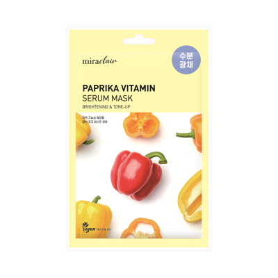 미라클레어 파프리카 비타민 세럼 마스크 23ml x 10팩