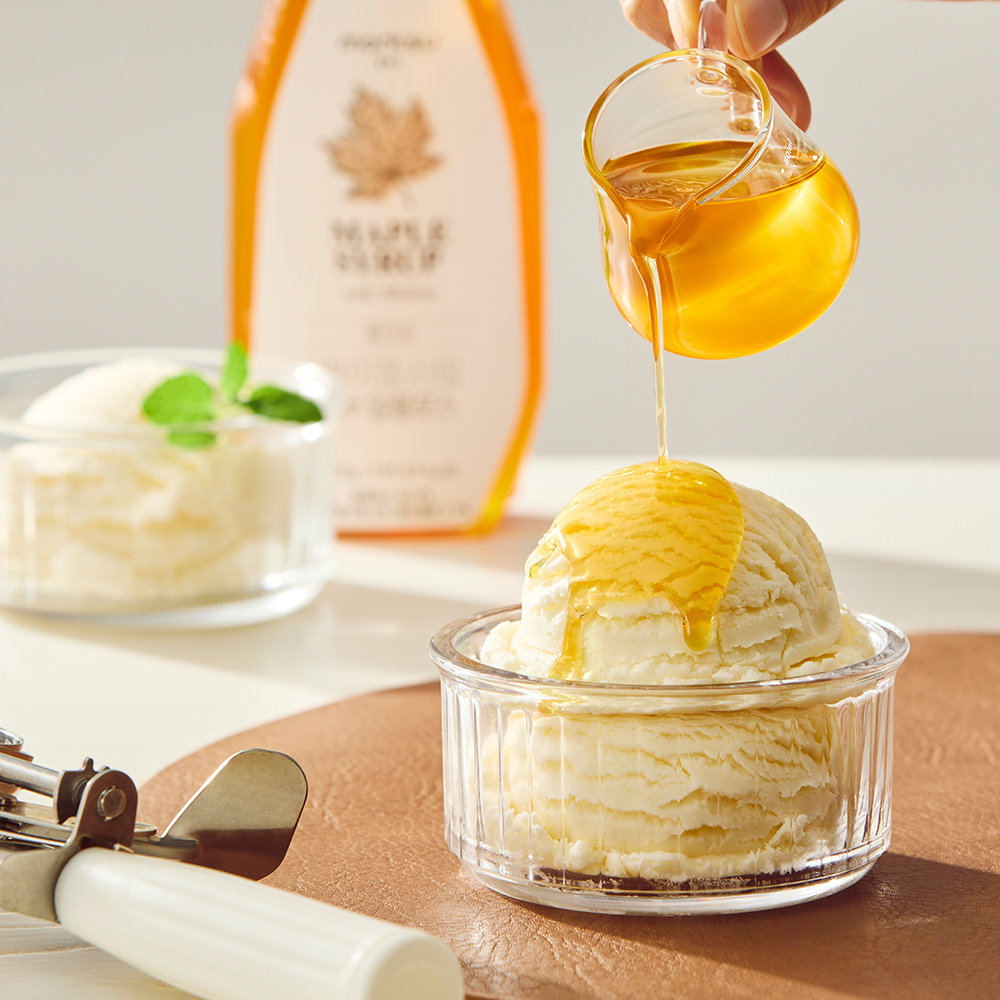 몽크슈 저칼로리 저당 메이플 시럽 with 알룰로스 530g 무설탕 슈가프리 알룰로스