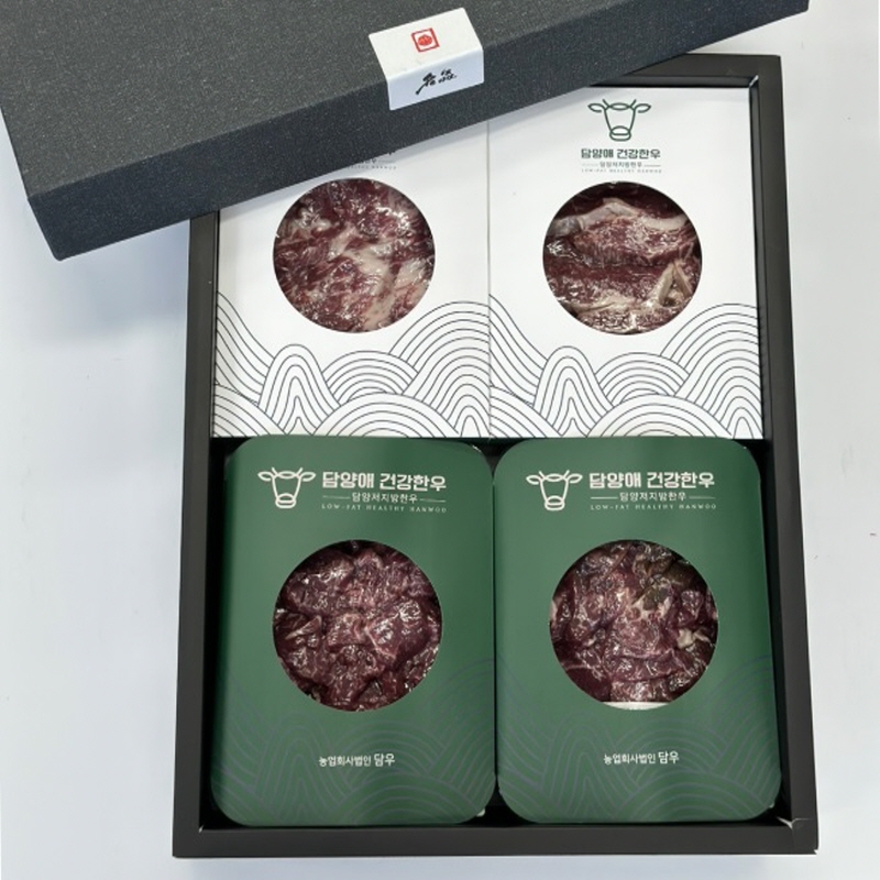 미경산 암소 명품 한우선물세트 1.2kg 꽃등심 안심 채끝 구이용 세트