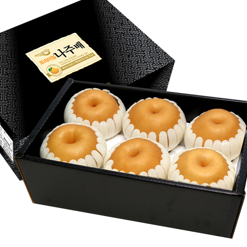 지브로와 프리미엄 나주 배 5kg~7.5kg 부직포 선물포장_1월 26일부터 순차출고