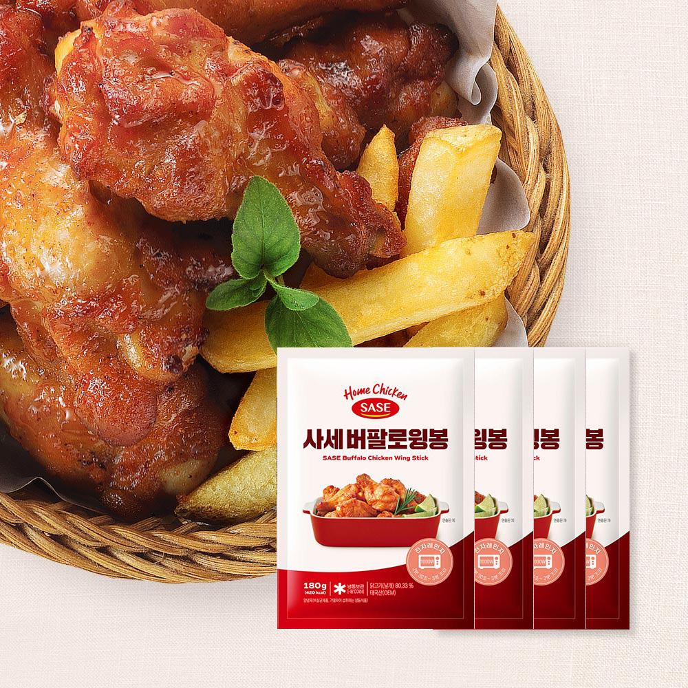 사세 버팔로 윙봉 180g x 4봉 대표이미지 섬네일