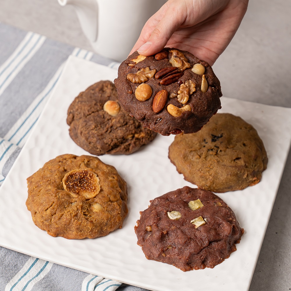 [1+1설선물 사전예약] 수제 비건 통밀 르뱅쿠키 부모님 선물세트 700g*2박스 [발송일- 2.11~2.12]