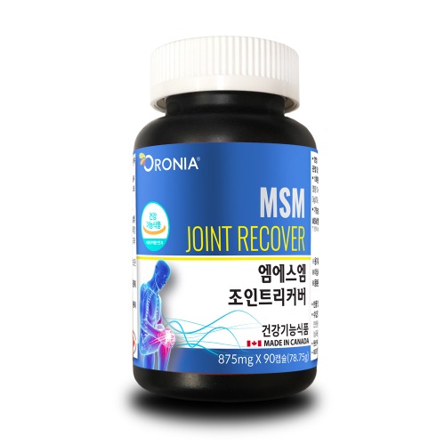 오로니아 MSM 비타민D 상어연골 초록입홍합 엠에스엠 프리미엄 포뮬러 90정 관절 뼈 건강
