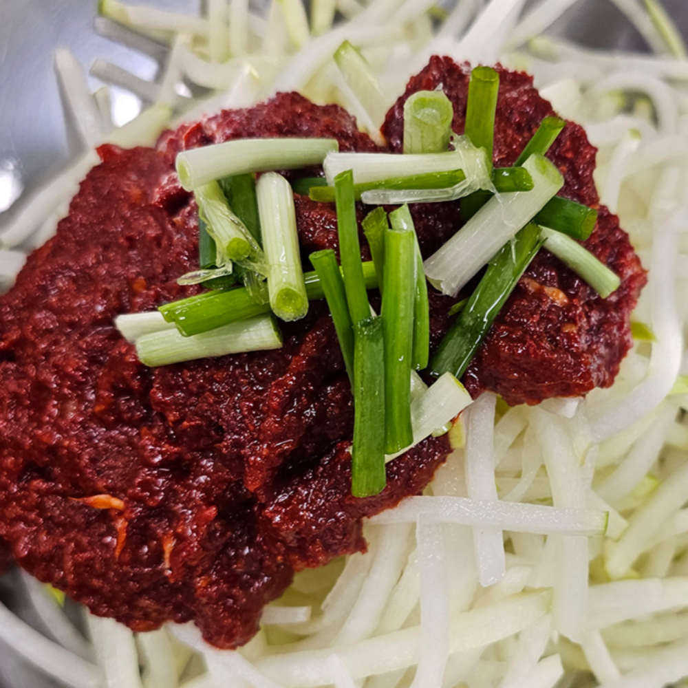 천유작 제주 월동무 무생채 1kg~5kg