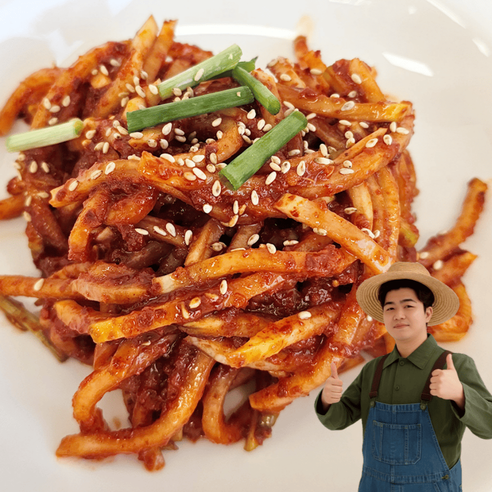 천유작 제주 월동무 무생채 1kg~5kg 대표이미지 섬네일