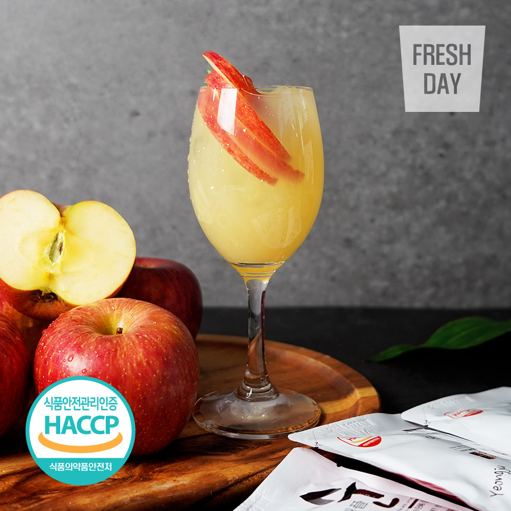 [HACCP인증] 물타지않은 저온착즙 영주 순수 사과즙