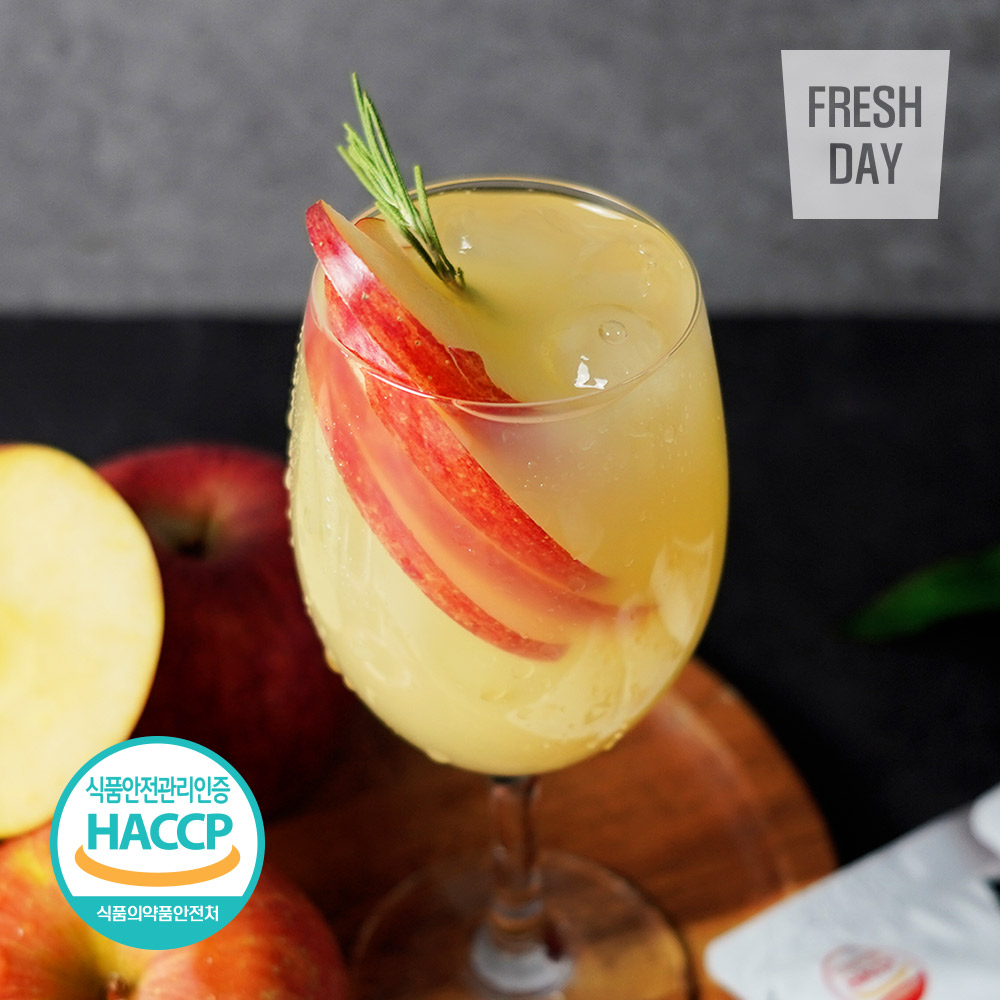 [HACCP인증] 물타지않은 저온착즙 영주 순수 사과즙
