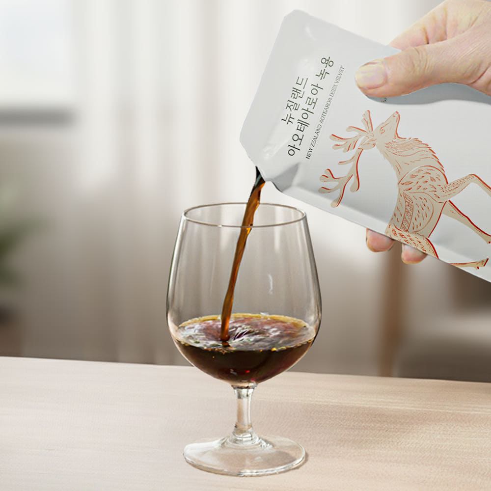 뉴질랜드 아오테아로아 녹용 진액 60ml x 30포 자연방목 보양 건강즙 기력 면역 선물