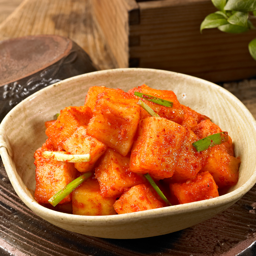 덕이네 통영할매 깍두기 1kg