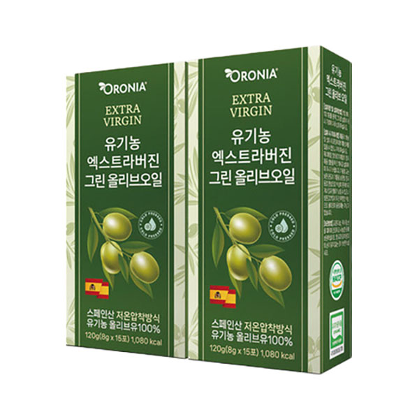오로니아 유기농 엑스트라버진 그린 올리브스틱 8g x 30스틱
