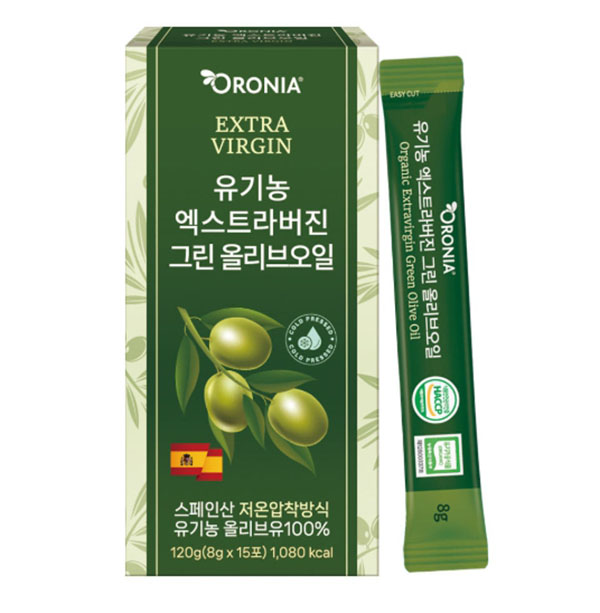 오로니아 유기농 엑스트라버진 그린 올리브스틱 8g x 30스틱