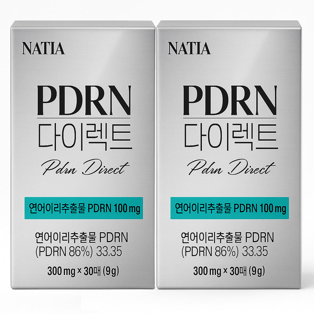 PDRN 다이렉트 먹는 연어 피디알엔 필름 리포좀 글루타치온 나티아 30매 x 2개 대표이미지 섬네일
