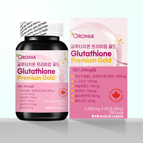 오로니아 글루타치온 골드 콜라겐 1500mg x 60정 3통(6개월분)