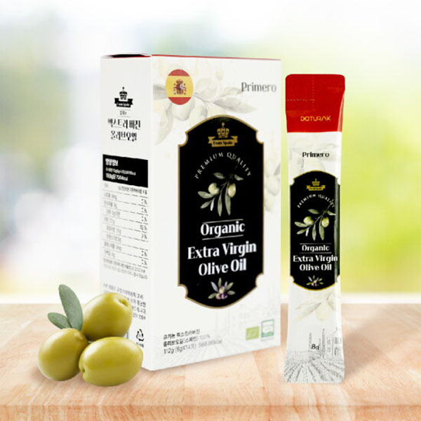 프리메로 피쿠알 유기농 엑스트라버진 올리브유 8g 14스틱 x 3BOX 스페인 올리브 오일