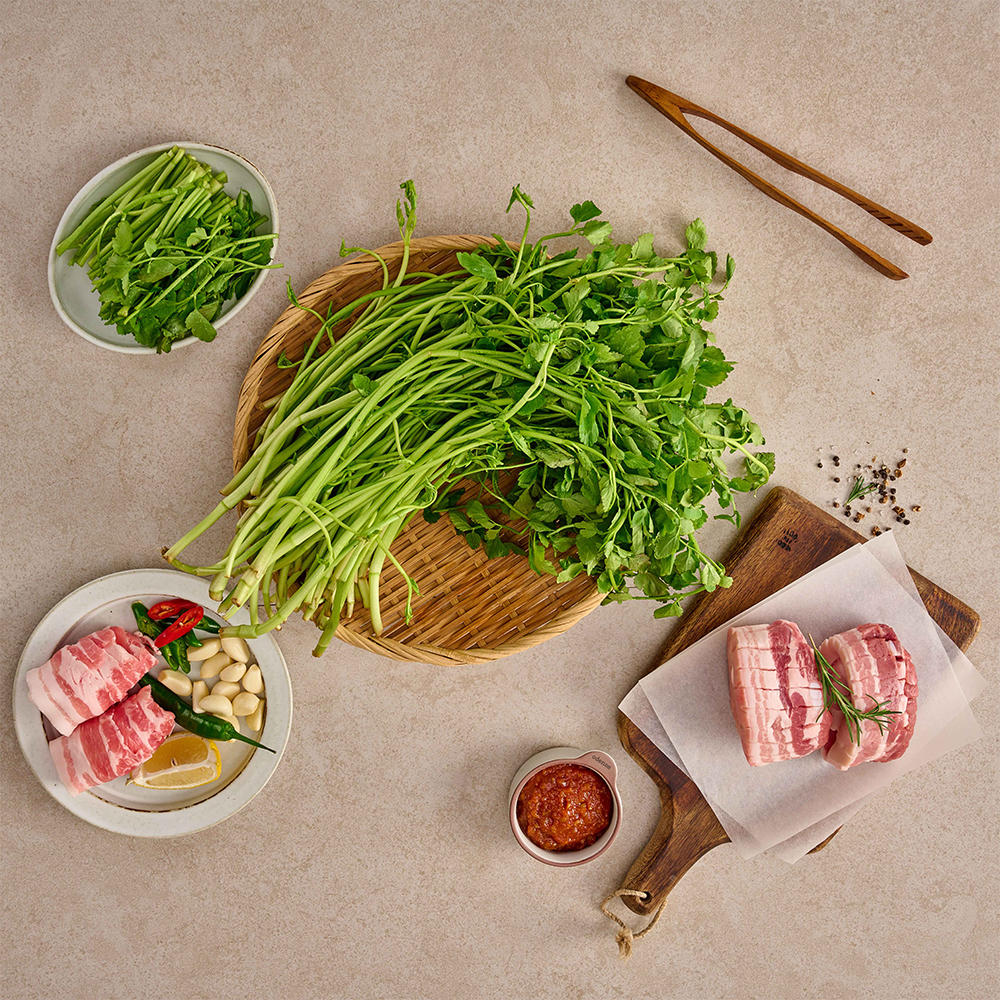 [산지직송] 암반수로 키운 청도 미나리