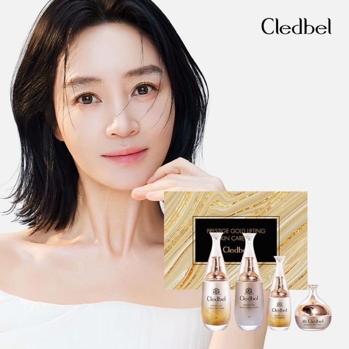 [끌레드벨] 프레스티지 골드 리프팅 스킨케어 (4종) 세트*2입 대표이미지 섬네일