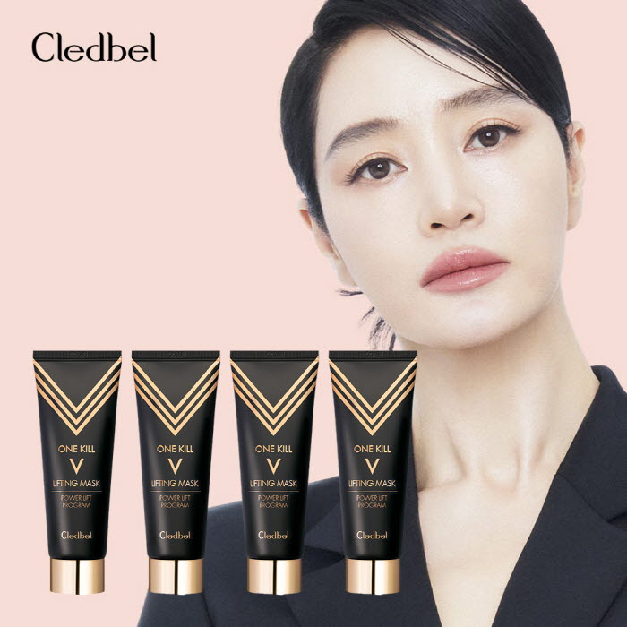 [끌레드벨] 원킬 V 리프팅 마스크*4입 대표이미지 섬네일