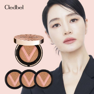 [끌레드벨] 글로우파워 리프트 V 쿠션 -로즈골드 (본품1개+리필3개)
