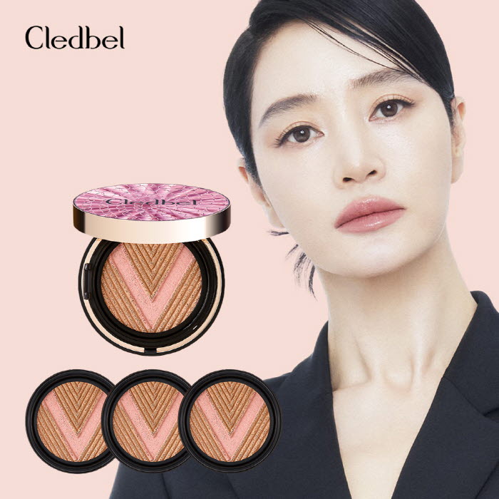 [끌레드벨] 글로우파워 리프트 V 쿠션 -핑크(본품1개+리필3개) 대표이미지 섬네일