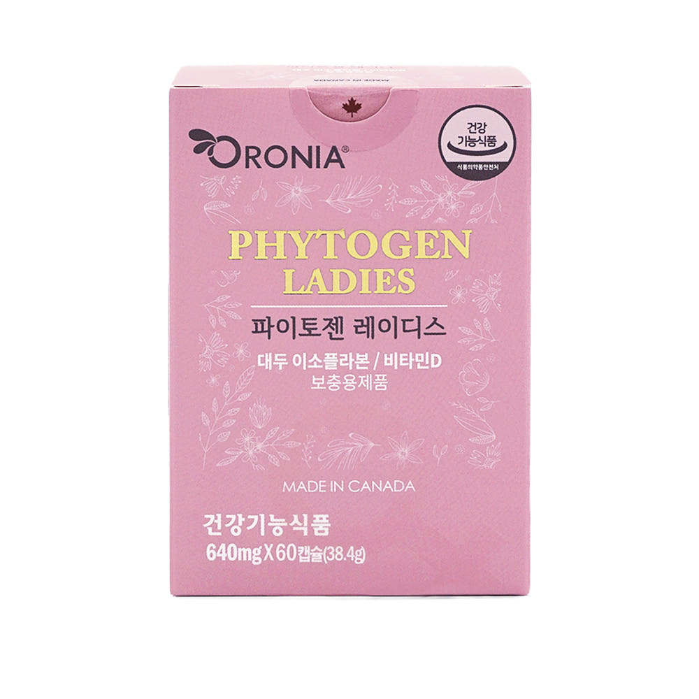 오로니아 파이토젠 레이디스 640mg x 60캡슐 (2개월분)