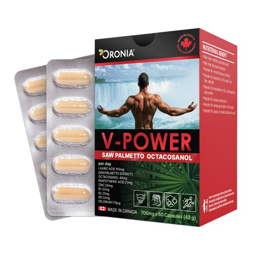 오로니아 브이파워 플러스 쏘팔메토 700mg X 60캡슐