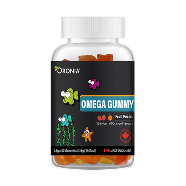 오로니아 오메가 꾸미 과일맛 2.3g x 60정 2통 (40일분)