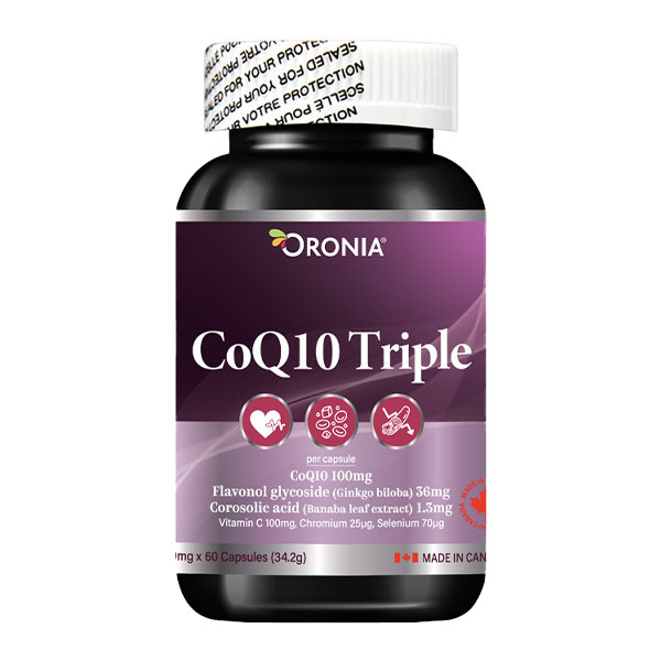 오로니아 뉴 코큐10 프리미엄 코엔자임Q10 650mg x 60캡슐 3통 (6개월분)