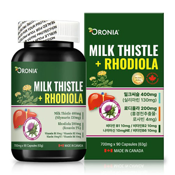 오로니아 밀크시슬 컴플렉스 750mg x 90캡슐 3통 (9개월분)