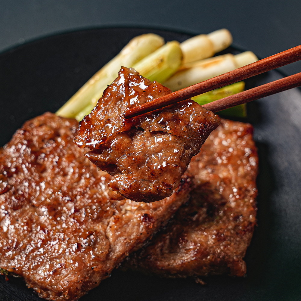 수제 구운 떡갈비 아기 한돈 무항생제 돼지고기 햄버거패티 90g