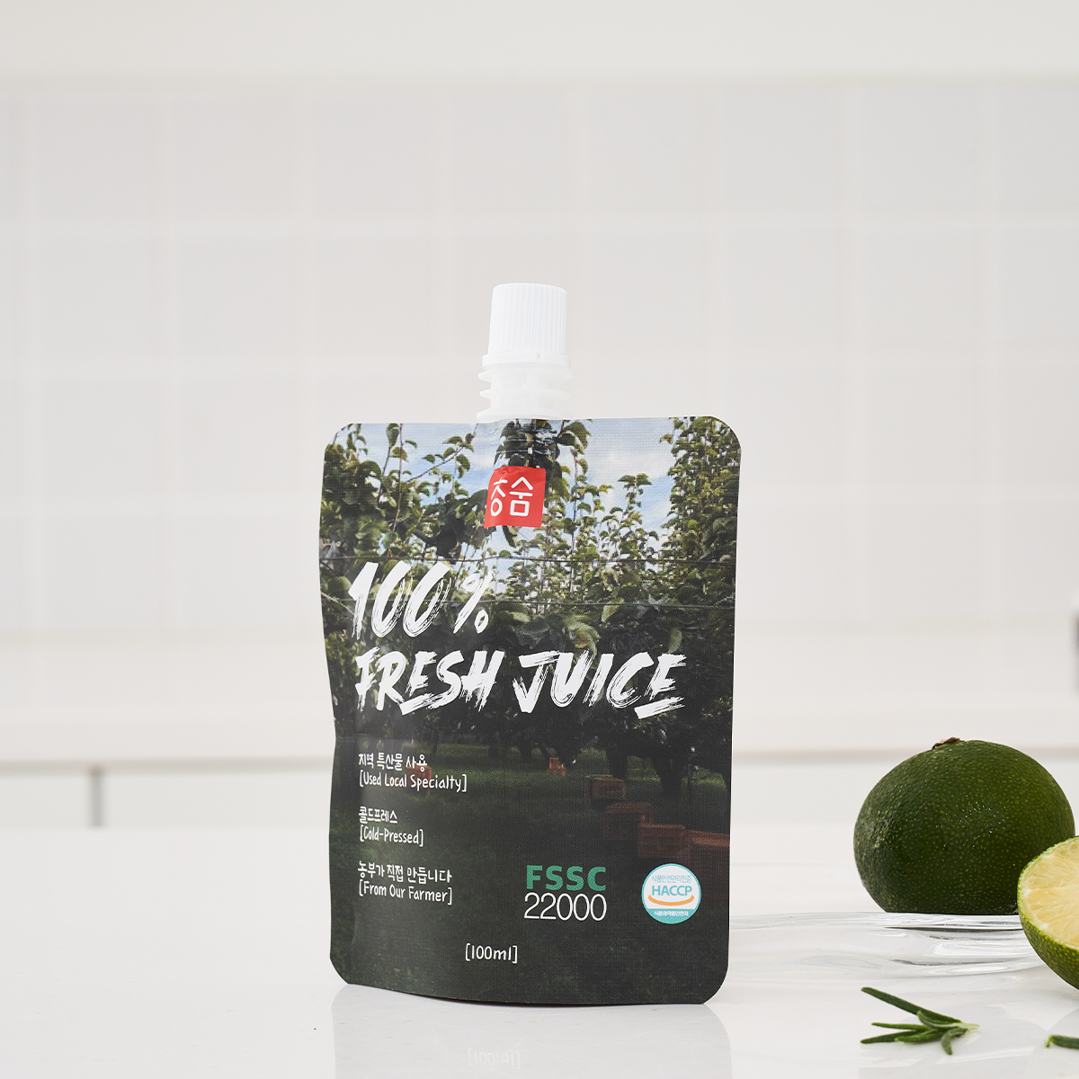 청숨 NFC 100% 청귤 냉동착즙 주스 100ml 1kg 18kg 대표이미지 섬네일