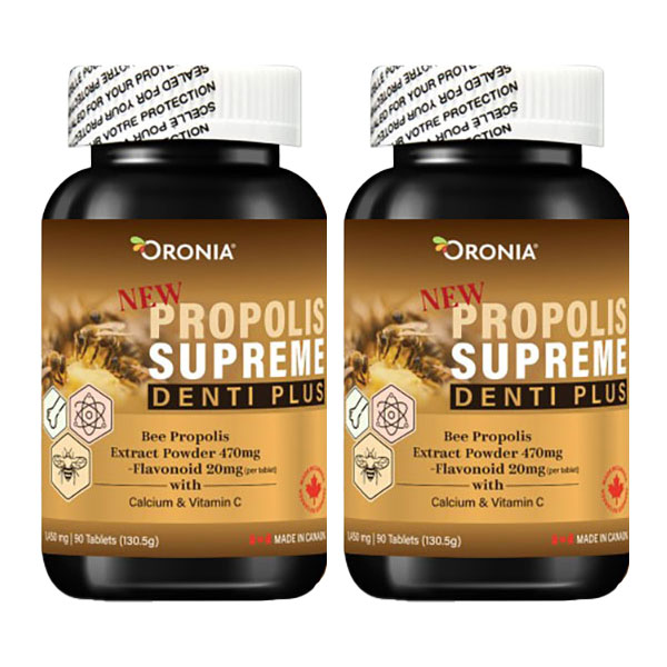 오로니아 뉴 프로폴리스 슈프림 항산화 520mg x 90캡슐 2통 (6개월분)