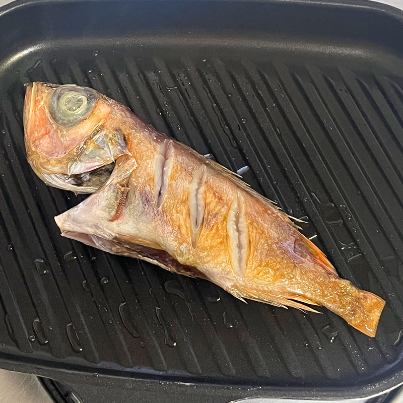 반건조 열기(불볼락) 200g내외 4미 가정용 반찬용 적어 열갱이