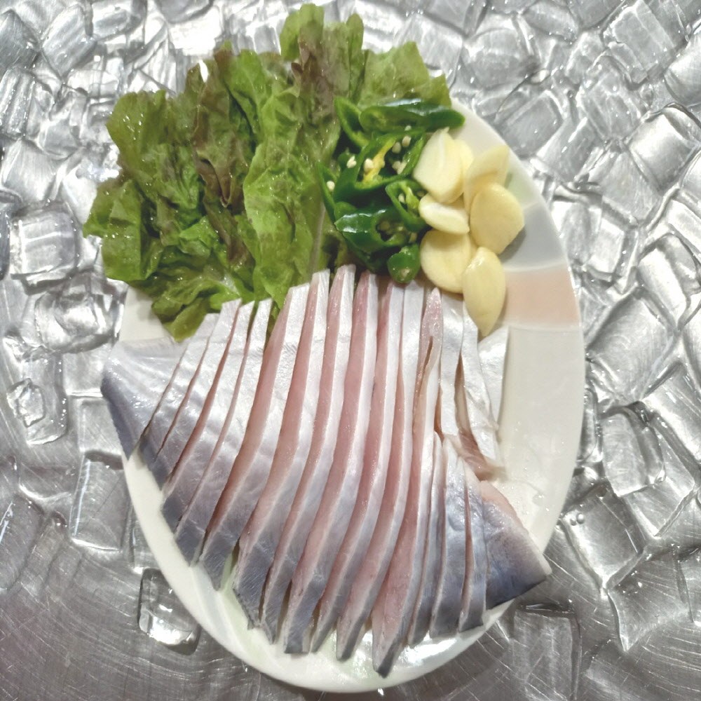 남해안 자연산 횟감용 손질 병어 300g 2-6미 원물 1kg 급냉