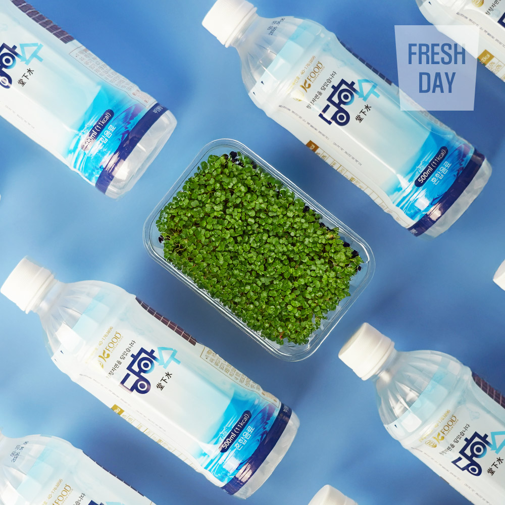 [당하수] 미네랄로 키운 브로콜리 새싹 순식물성 혼합음료 500mL