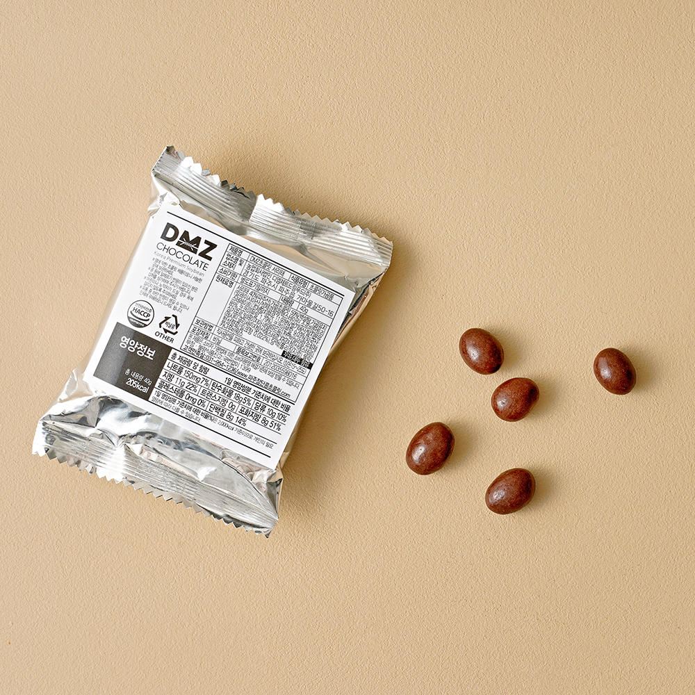 DMZ 삼각 초콜릿 서리태 120g