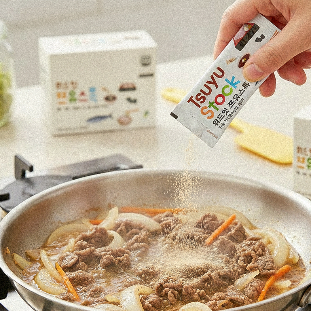 위드잇 쯔유스톡 30개입, 만능 간장 소스 분말