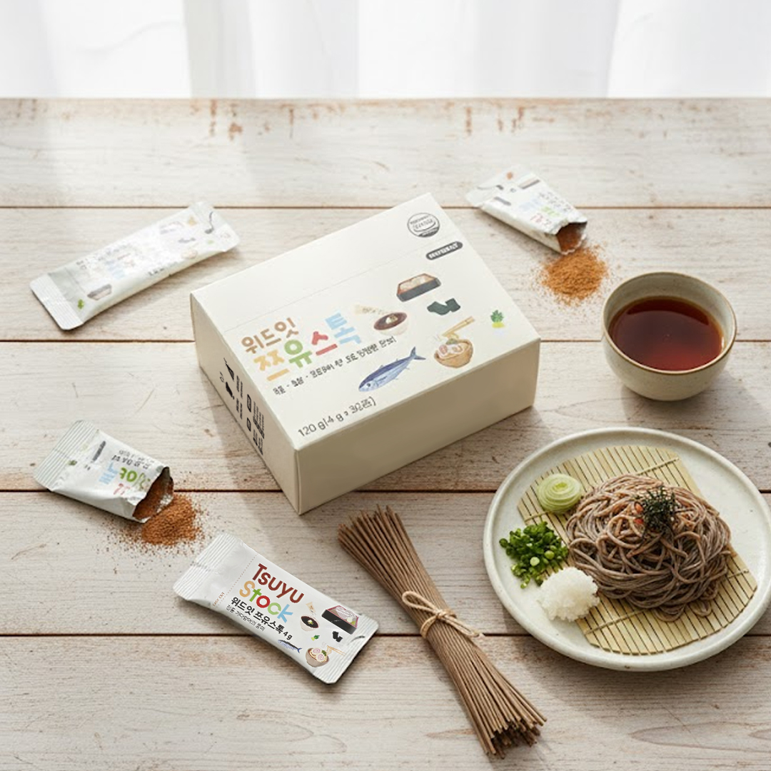 위드잇 쯔유스톡 30개입, 만능 간장 소스 분말