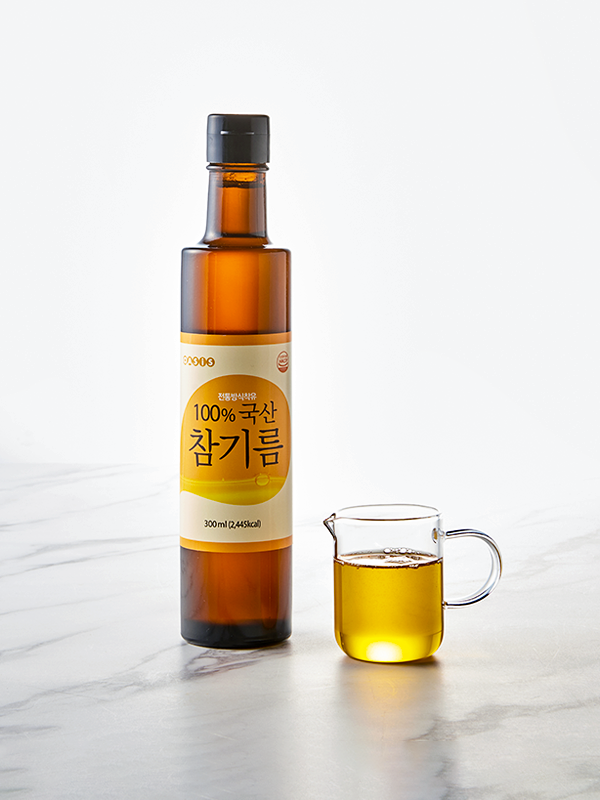 [입고예정]국산 참기름 300ml 대표이미지 섬네일