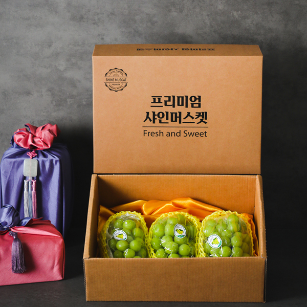 [팜스] 샤인머스켓 선물세트 2kg(2~3수)