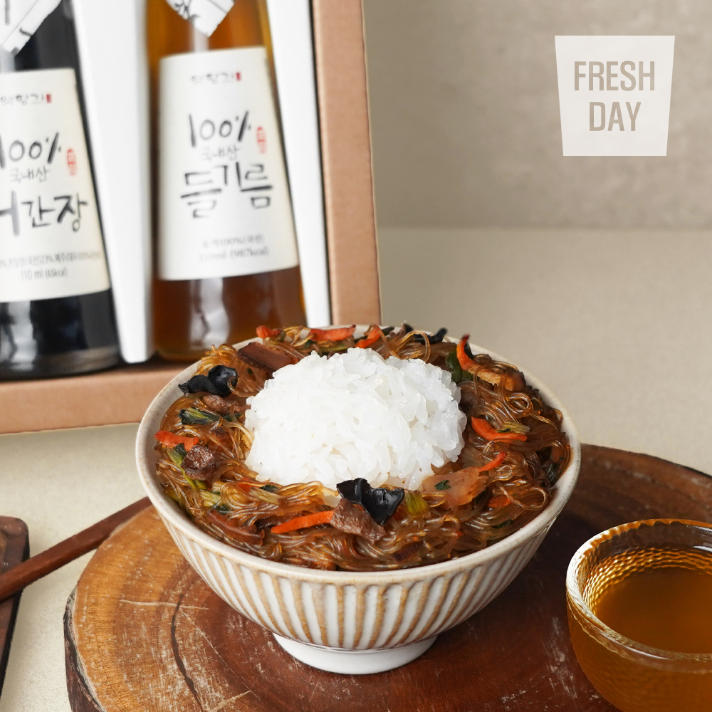 국내산 옛향기 수제 3종 선물세트 (참기름 들기름 어간장)