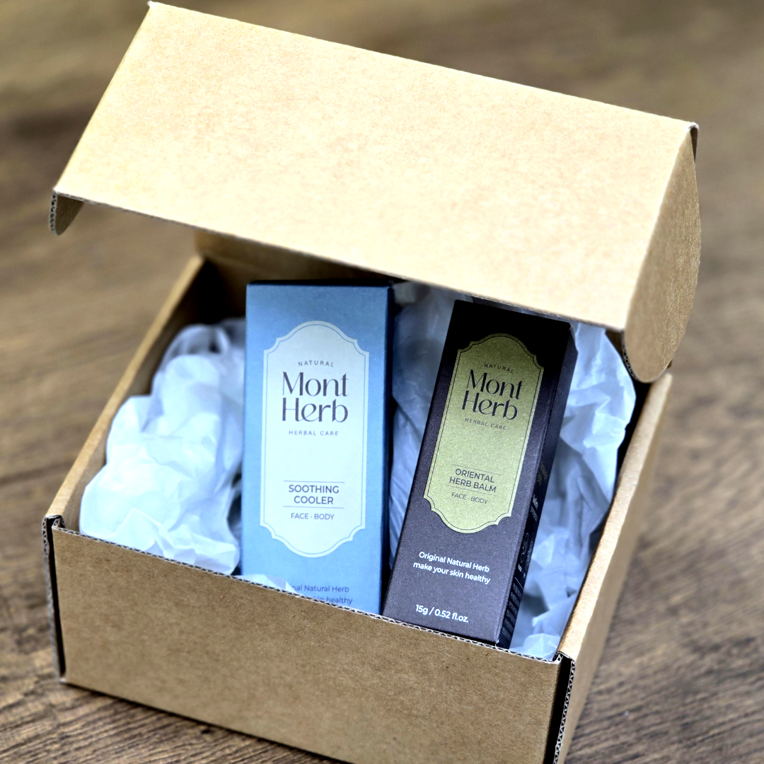 몽뜨허브 진액밤+아토수딩쿨러 세트