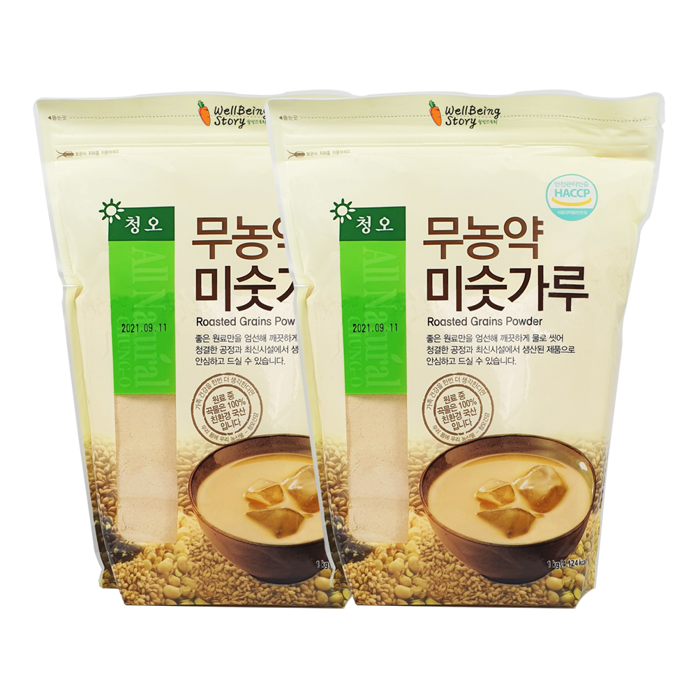 청오 무농약 원료 미숫가루 (1kg)