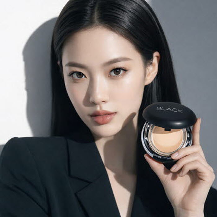 [앙쥬] 무결점 블랙에센셜 커버팩트 (본품1개+리필1개) 대표이미지 섬네일