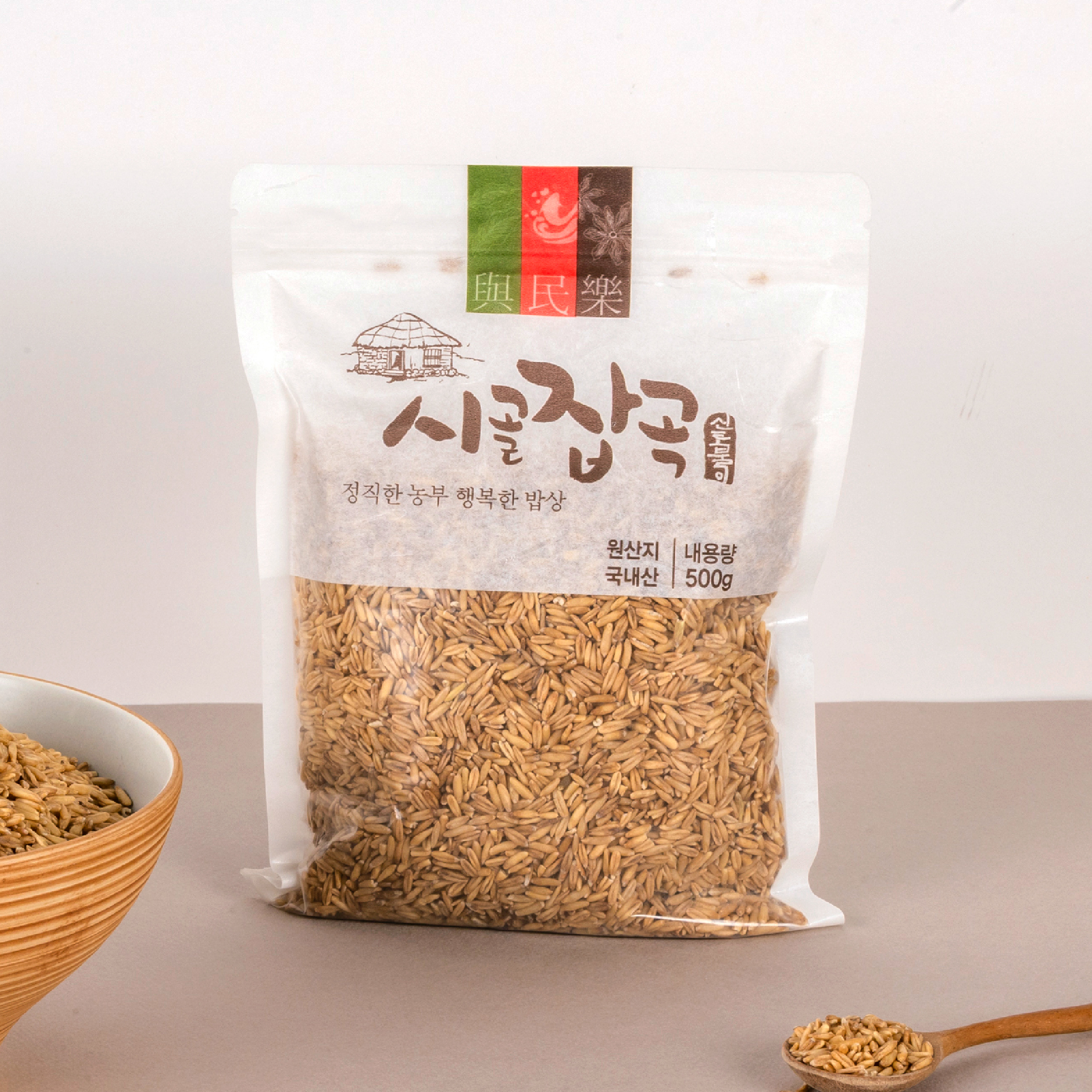 국산 귀리 500g 콩사랑영농조합