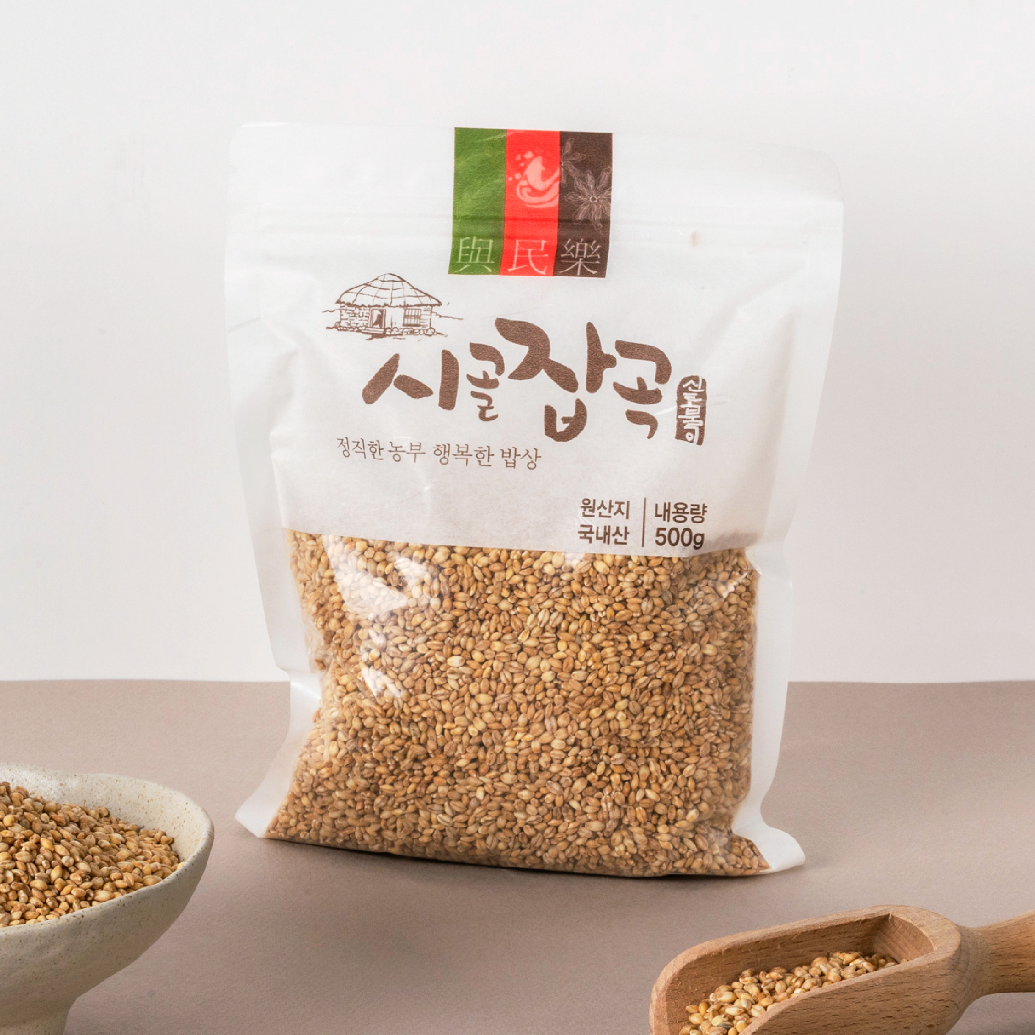 국산 찰현미 500g 콩사랑영농조합