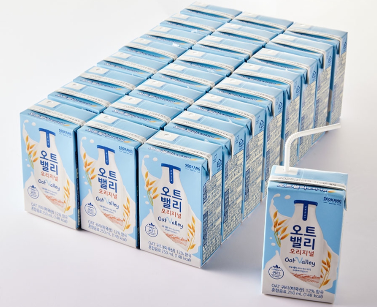 [박스] 식물성 우유 오트밸리 귀리 (250ml*24입)
