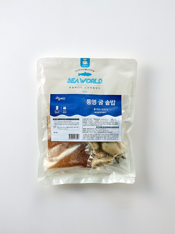 [NEW특가] 통영 굴 솥밥키트 (505g/2인분)